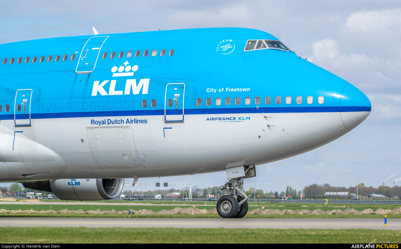 KLM PH-BFF aircraft at Amsterdam - Schiphol