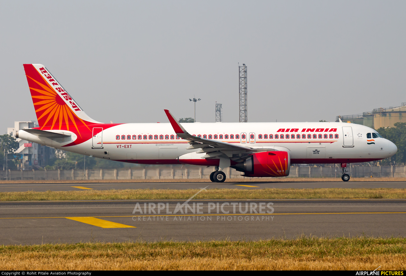 Air India VT-EXT aircraft at Delhi - Indira Gandhi Intl