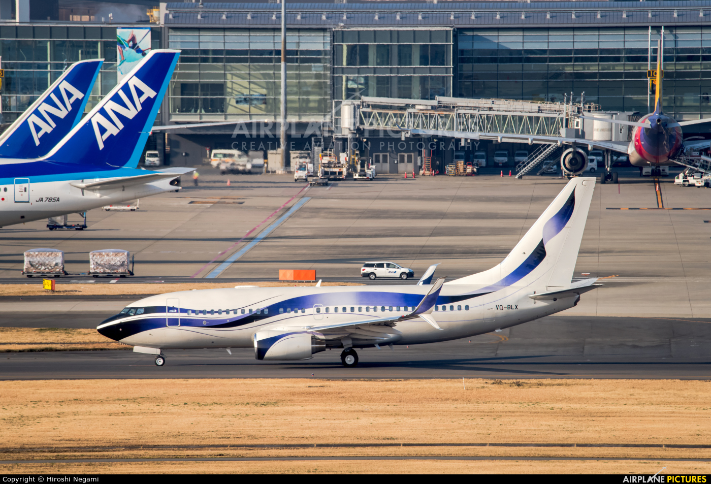 Gama Aviation VQ-BLX aircraft at Tokyo - Haneda Intl