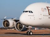 A6-EOS - Emirates Airlines Airbus A380 aircraft