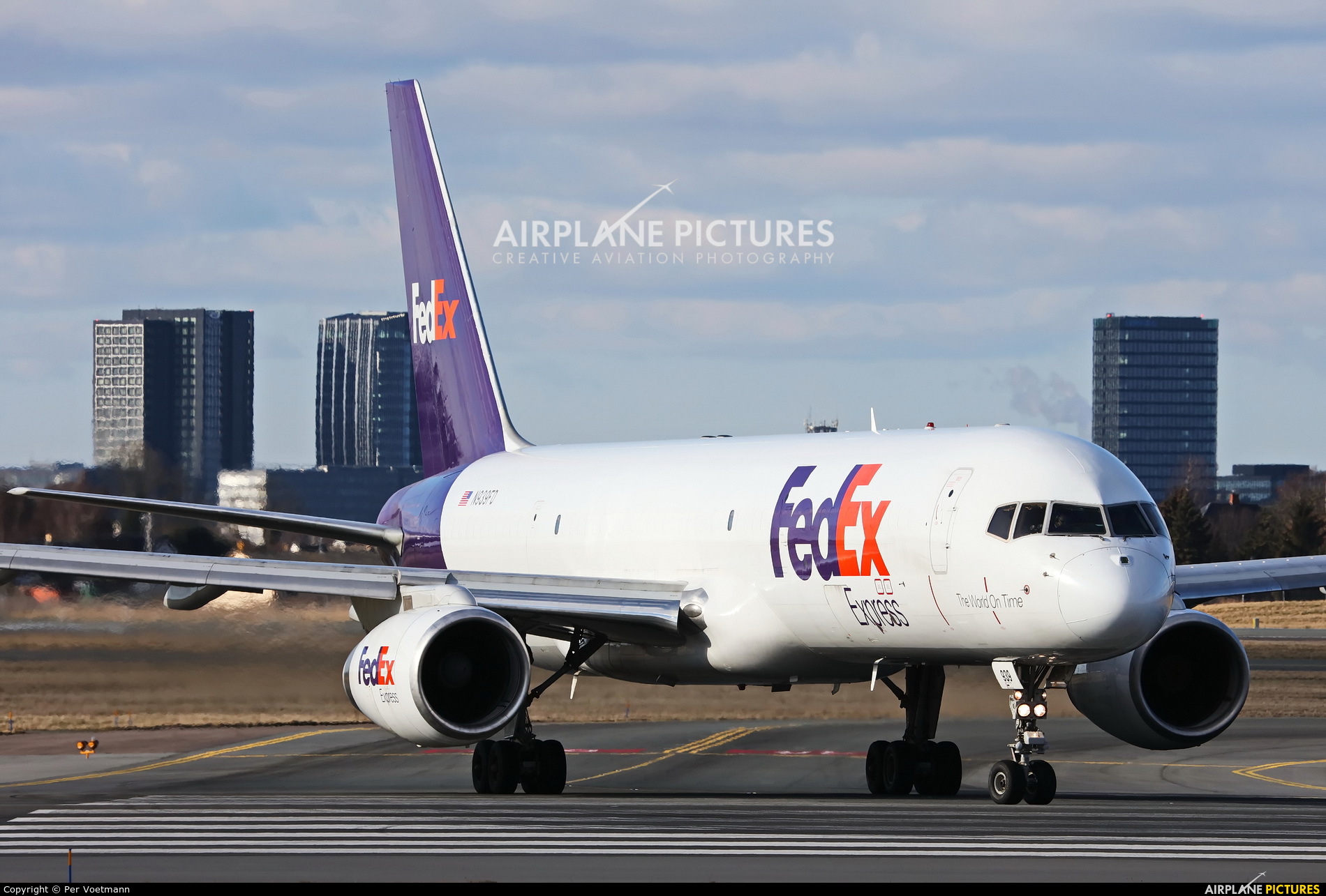 FedEx Federal Express N939FD aircraft at Copenhagen Kastrup