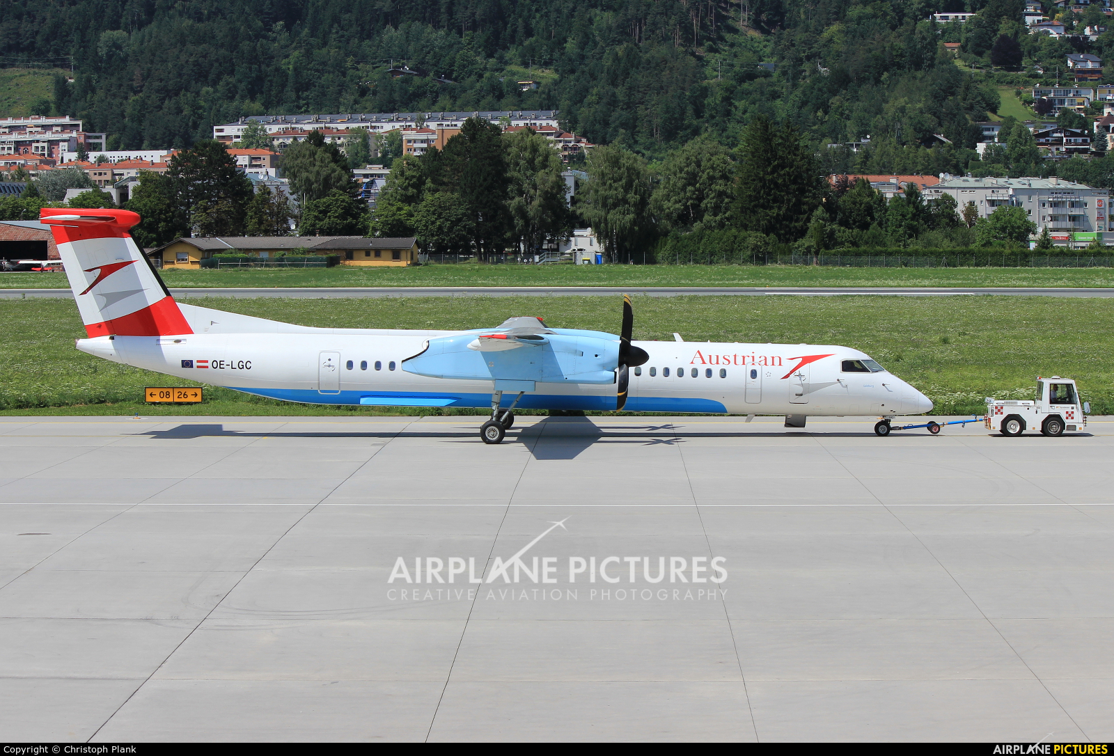 Austrian Airlines/Arrows/Tyrolean OE-LGC aircraft at Innsbruck