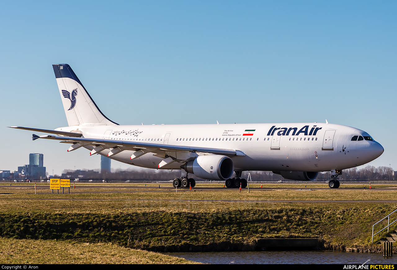 Iran Air EP-IBB aircraft at Amsterdam - Schiphol