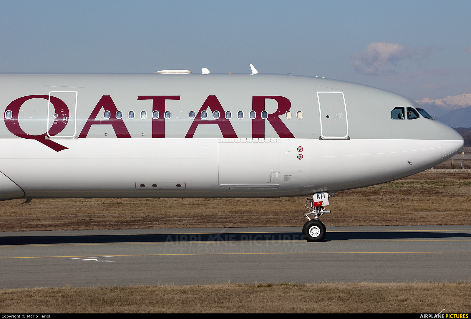 Qatar Amiri Flight A7-AAH aircraft at Milan - Malpensa