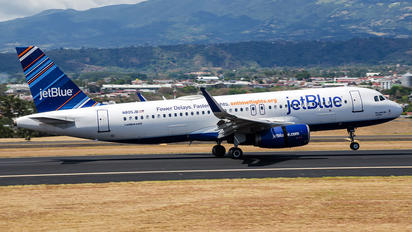 N805JB - JetBlue Airways Airbus A320