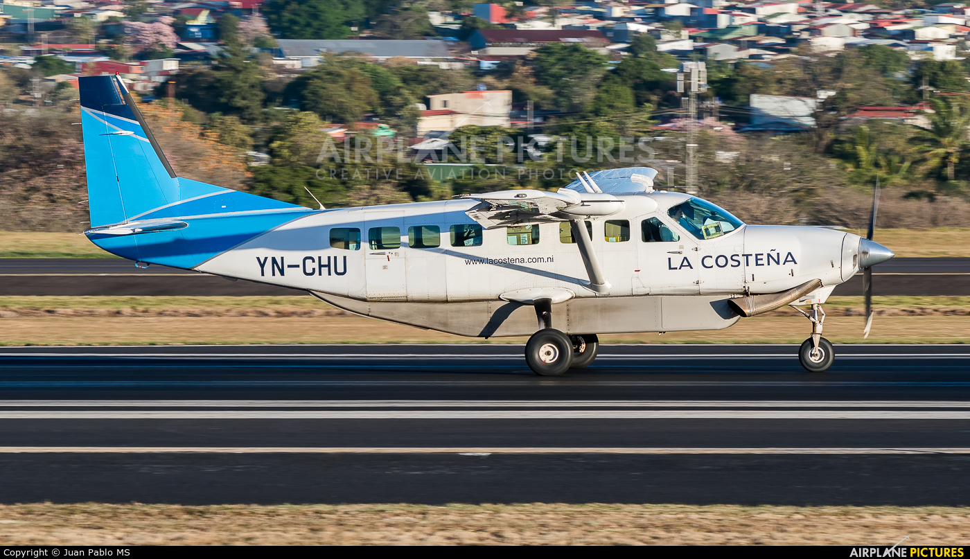 La Costeña YN-CHU aircraft at San Jose - Juan Santamaría Intl