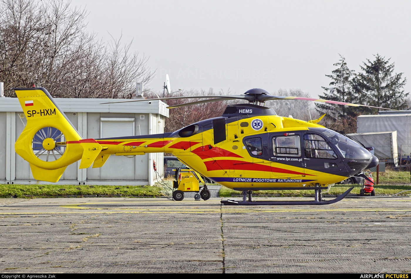 Polish Medical Air Rescue - Lotnicze Pogotowie Ratunkowe SP-HXM aircraft at Gliwice