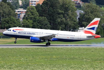 G-EUUK - British Airways Airbus A320