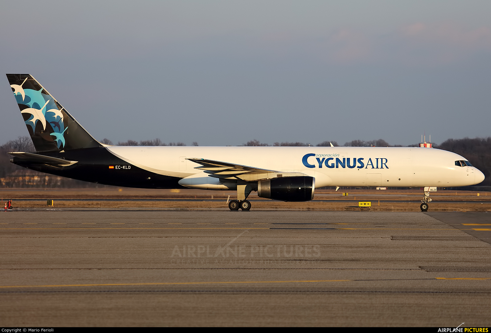 Cygnus Air EC-KLD aircraft at Milan - Malpensa
