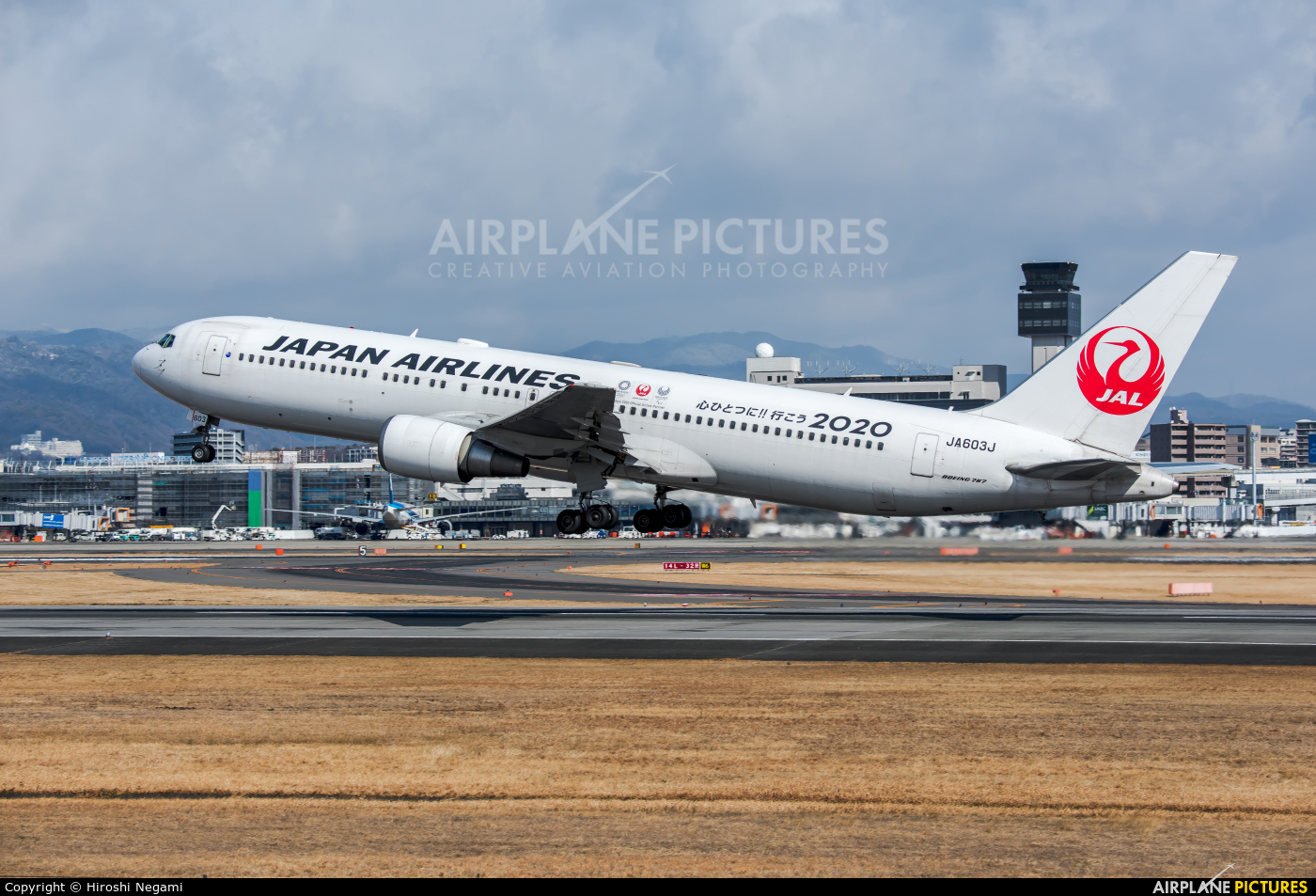 JAL - Japan Airlines JA603J aircraft at Osaka - Itami Intl