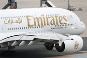 A6-EEY - Emirates Airlines Airbus A380 aircraft