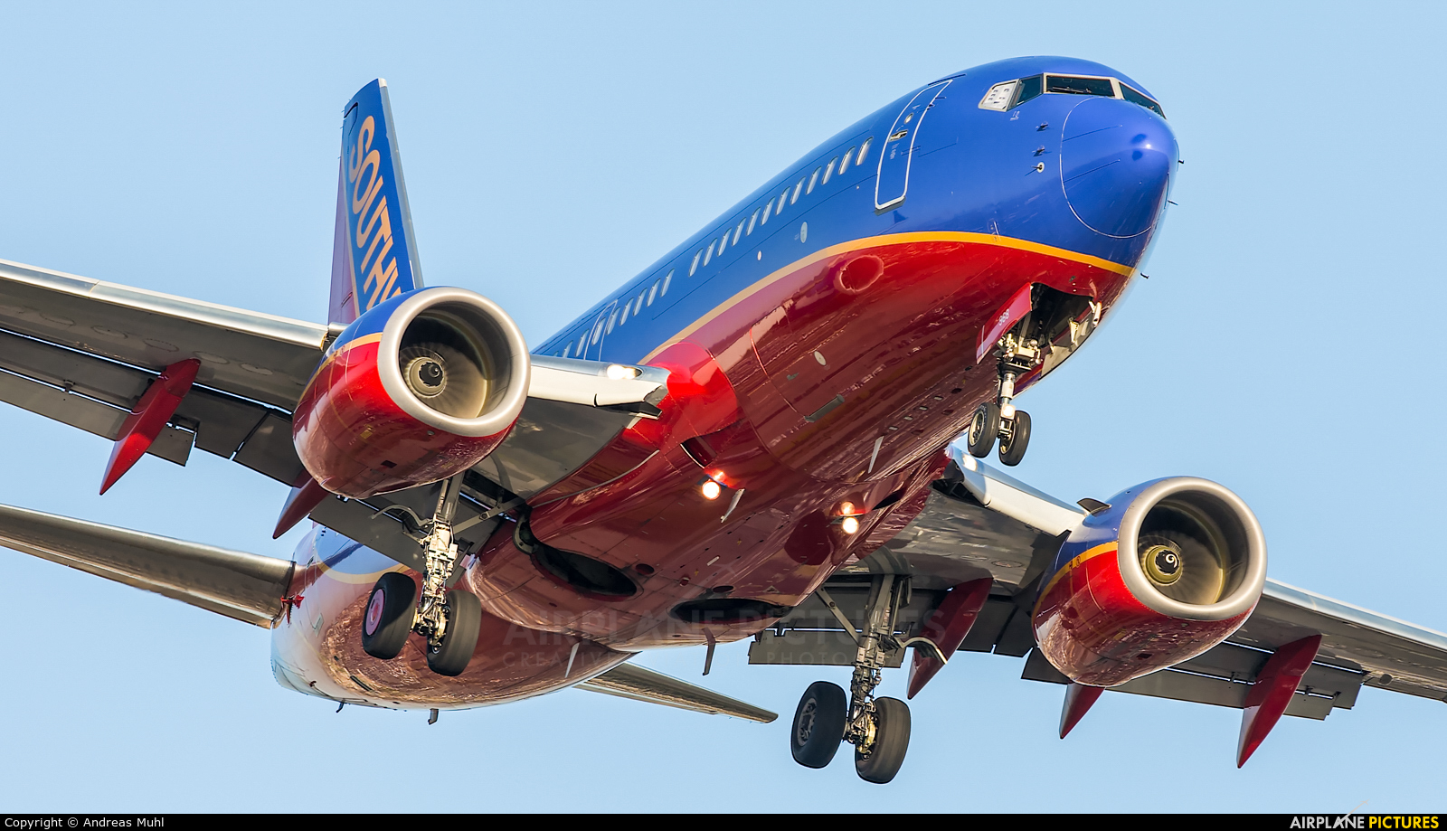Southwest Airlines N968WN aircraft at Los Angeles Intl