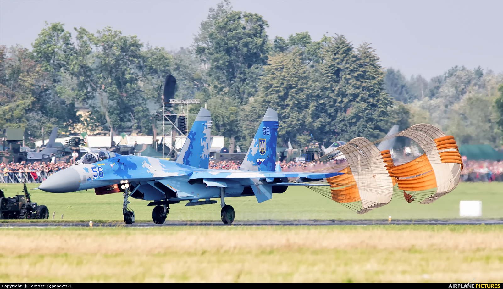 Ukraine - Air Force 58 aircraft at Radom - Sadków