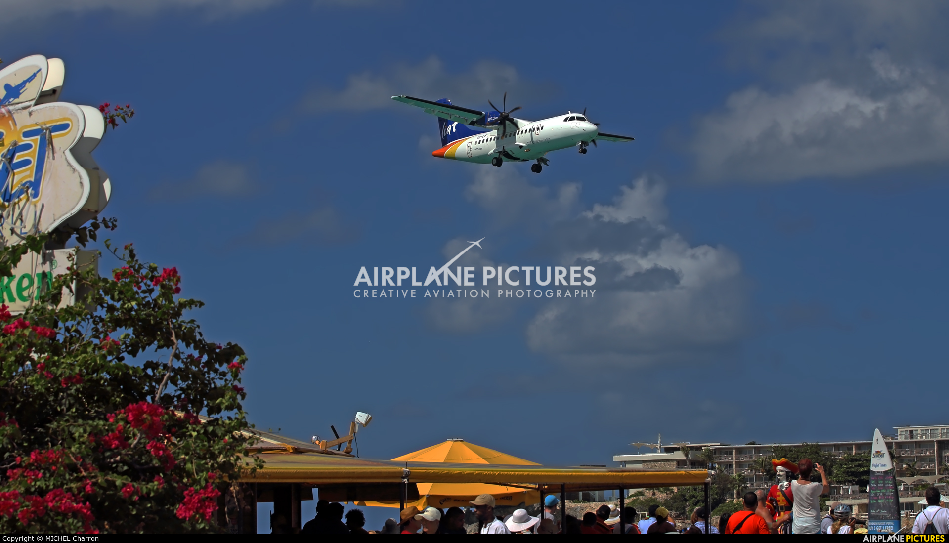 LIAT V2-LIF aircraft at Sint Maarten - Princess Juliana Intl