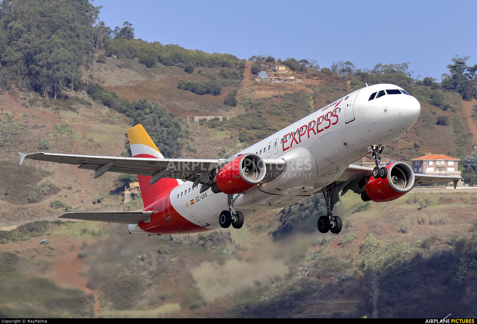 Iberia Express EC-LKG aircraft at Tenerife Norte - Los Rodeos