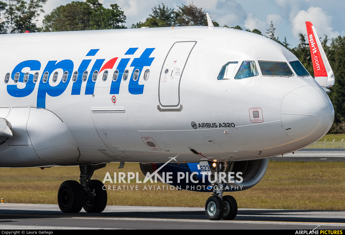 Spirit Airlines N623NK aircraft at Medellin - Jose Maria Cordova Intl
