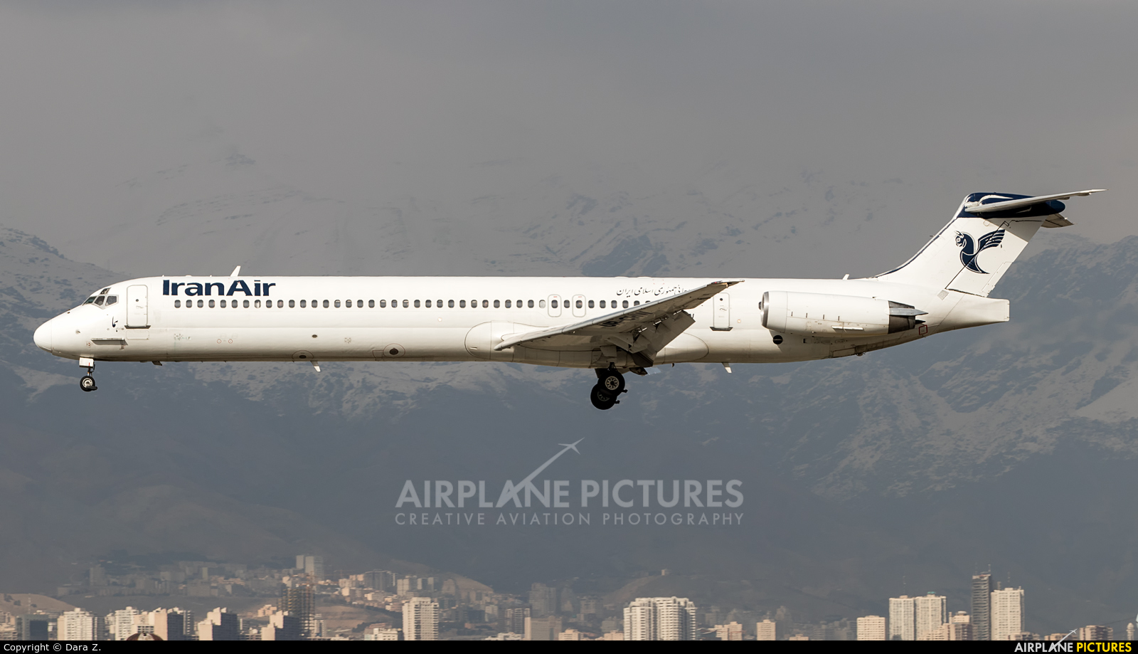 Iran Air UR-CHW aircraft at Tehran - Mehrabad Intl