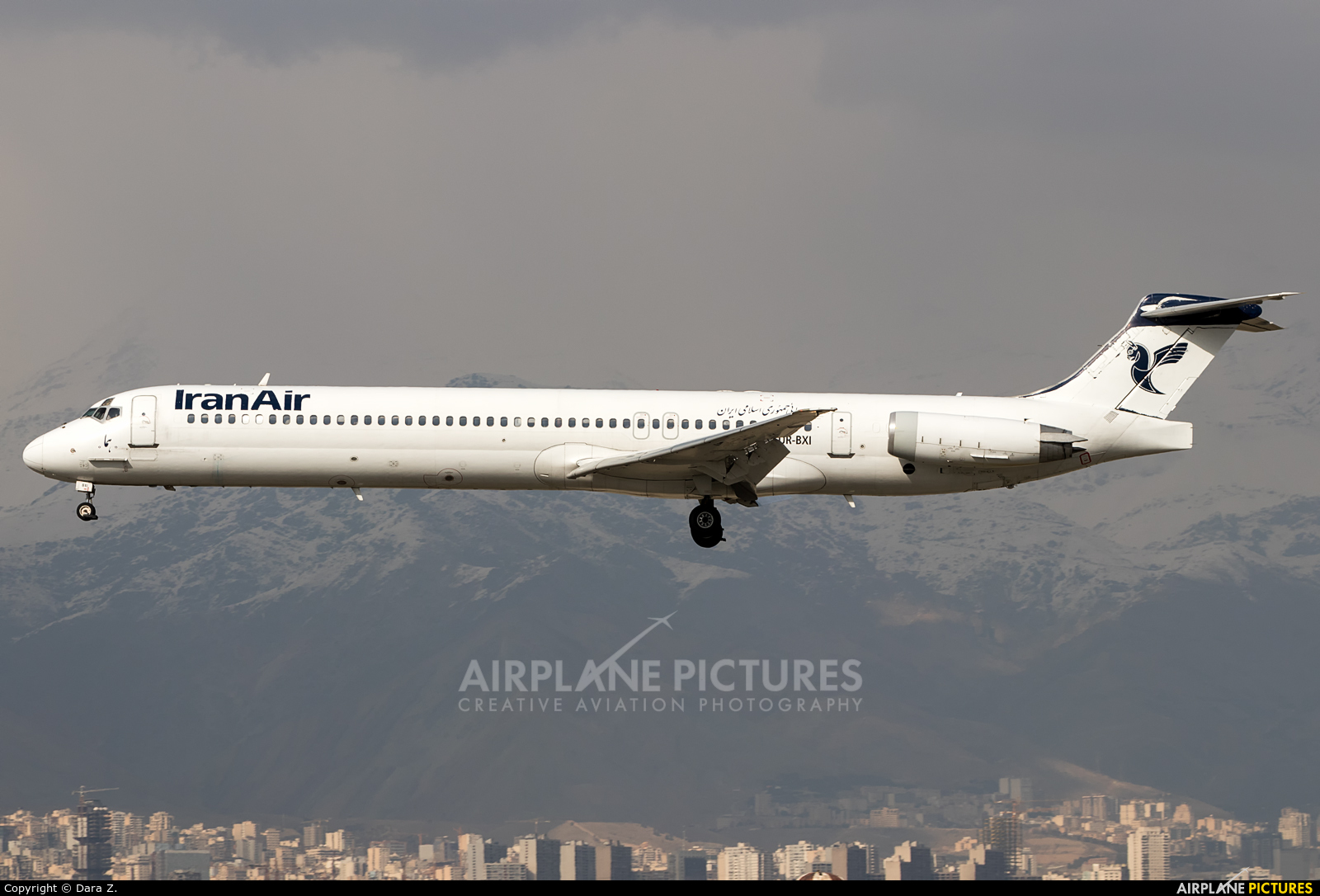 Iran Air UR-BXI aircraft at Tehran - Mehrabad Intl