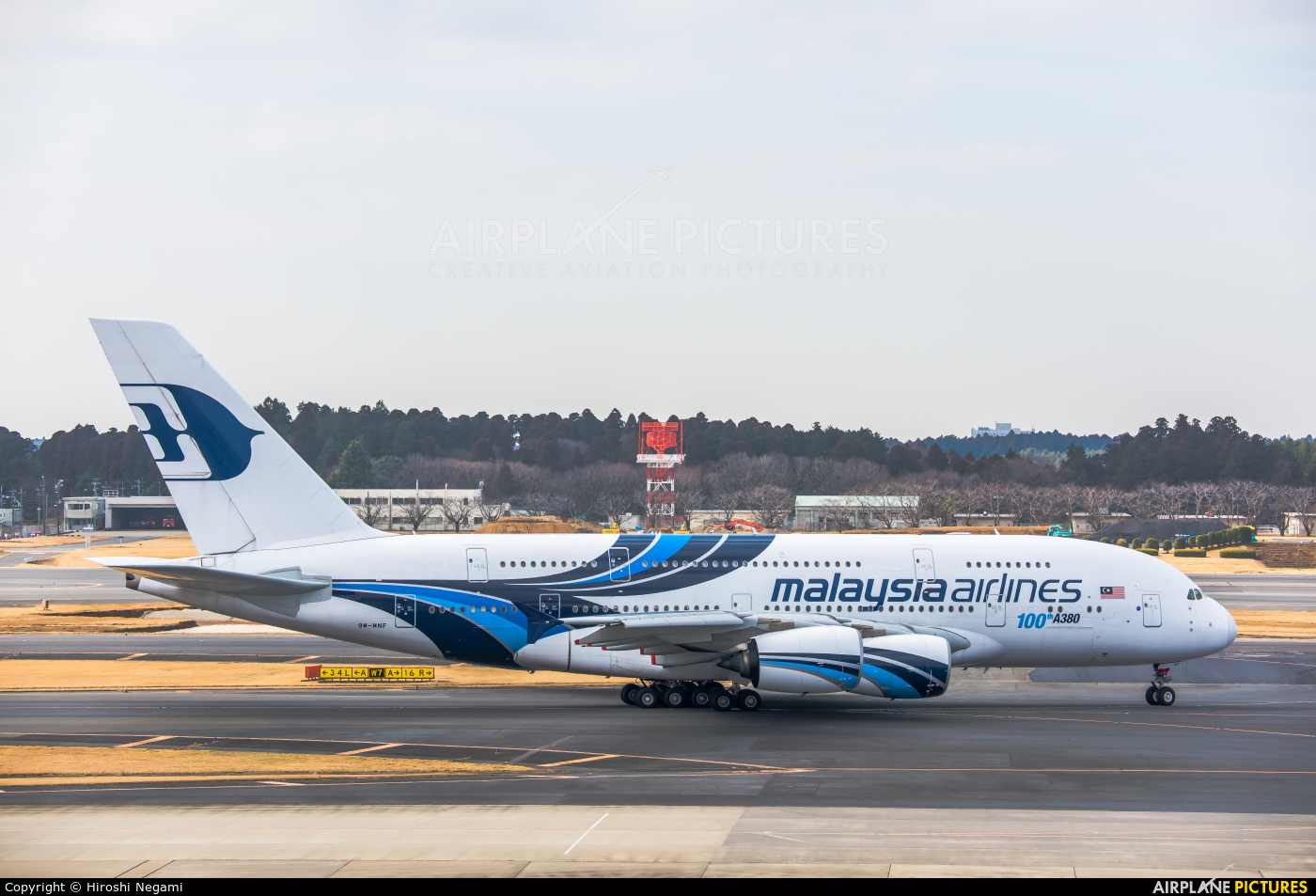 Malaysia Airlines 9N-MNF aircraft at Tokyo - Narita Intl