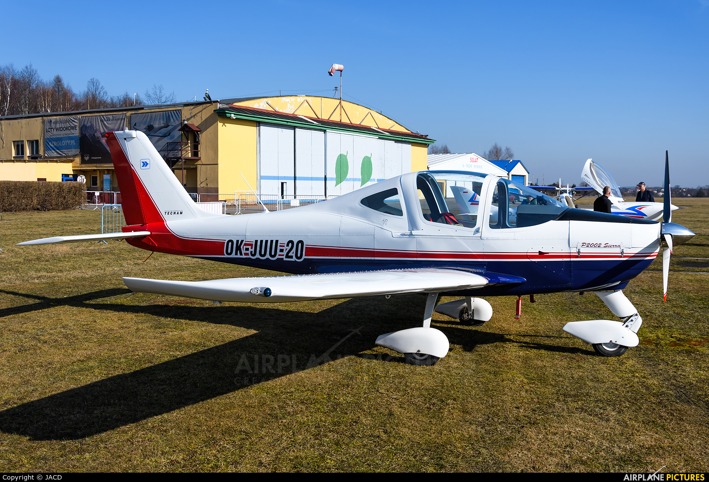 Private OK-JUU20 aircraft at Rybnik - Gotartowice