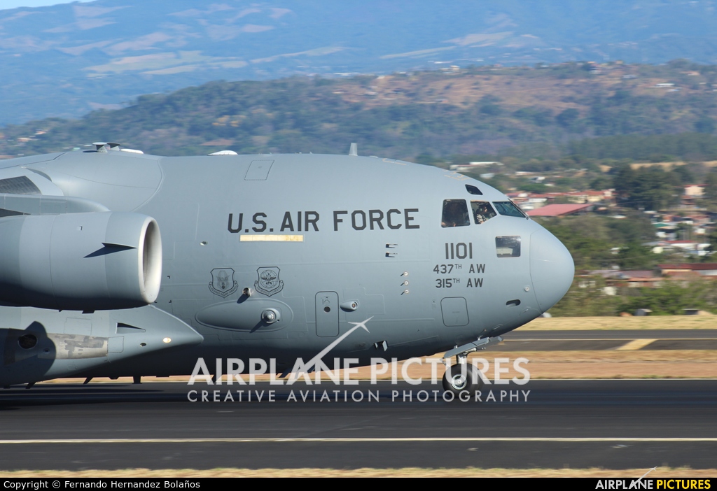 USA - Air Force 02-1101 aircraft at San Jose - Juan Santamaría Intl