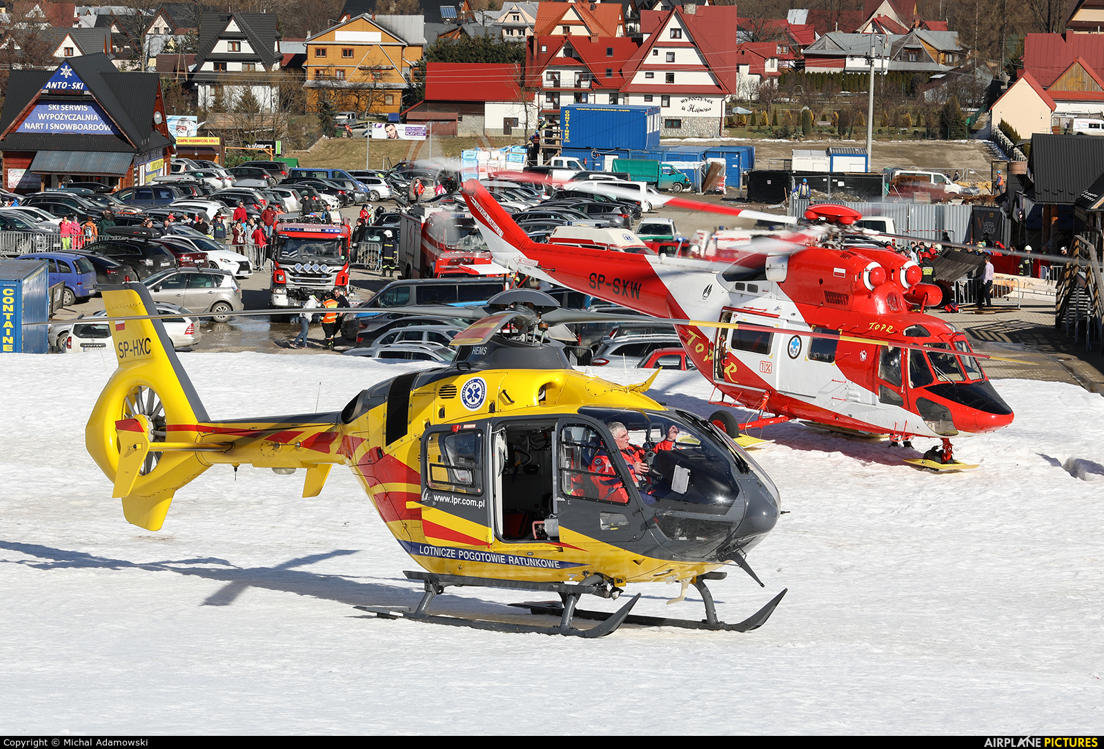 Polish Medical Air Rescue - Lotnicze Pogotowie Ratunkowe SP-HXC aircraft at Off Airport - Poland