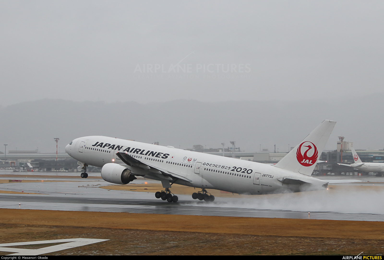 JAL - Japan Airlines JA773J aircraft at Osaka - Itami Intl