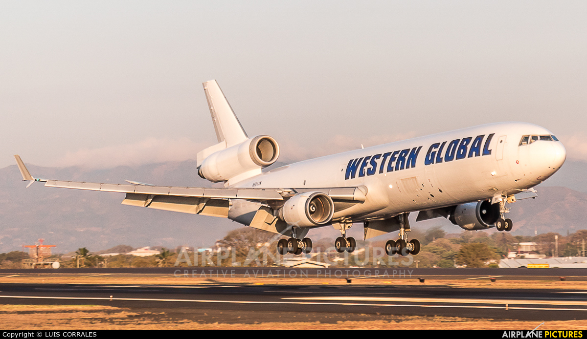 Western Global Airlines N581JN aircraft at San Jose - Juan Santamaría Intl