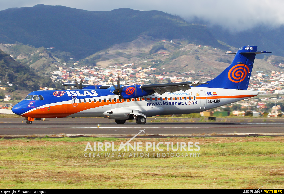 Islas Airways EC-KNO aircraft at Tenerife Norte - Los Rodeos