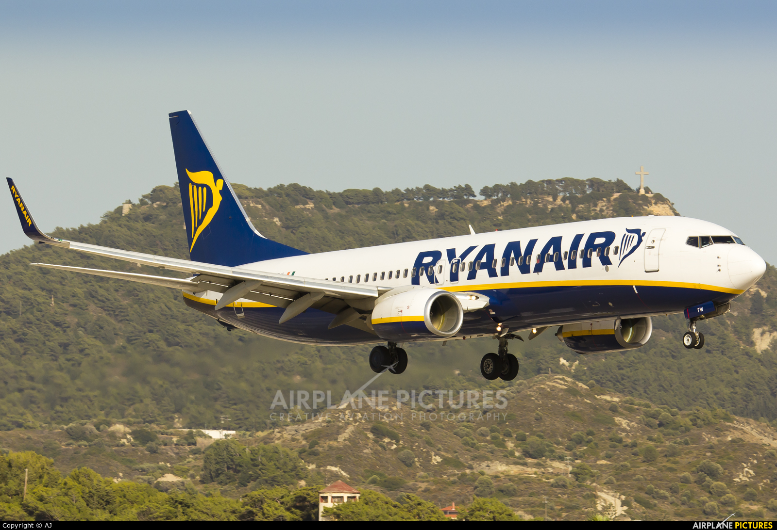 Ryanair EI-EFW aircraft at Rhodes - Diagoras