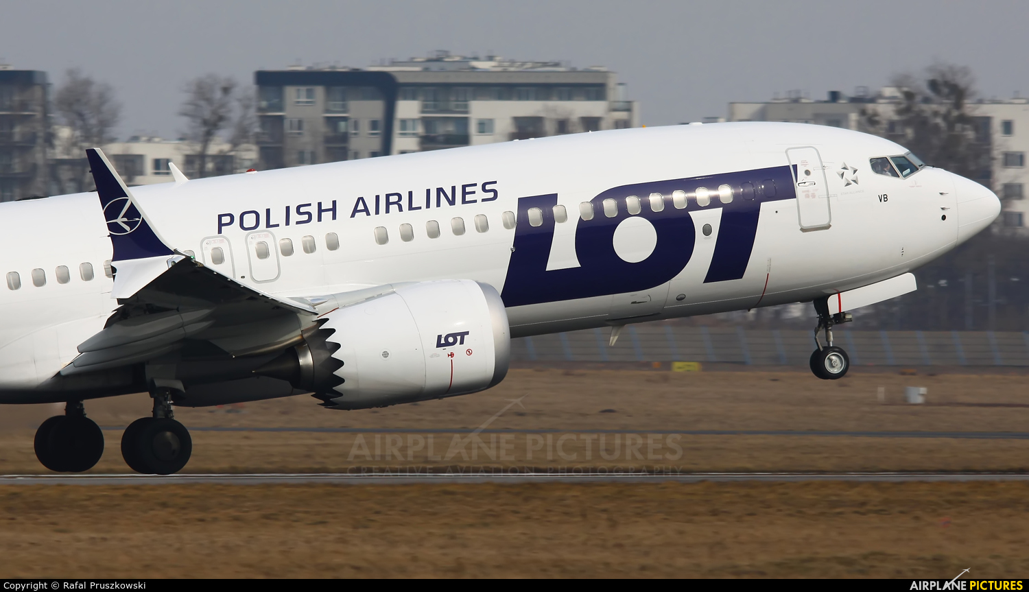LOT - Polish Airlines SP-LVB aircraft at Warsaw - Frederic Chopin