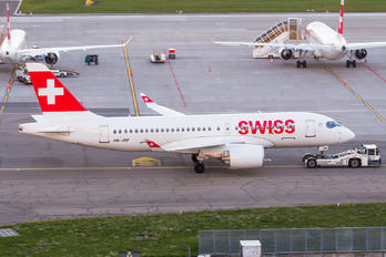 HB-JBF - Swiss Bombardier CS100