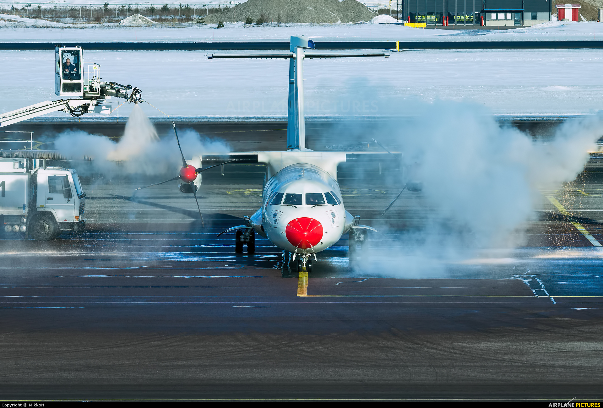 Danish Air Transport OY-RUG aircraft at Helsinki - Vantaa