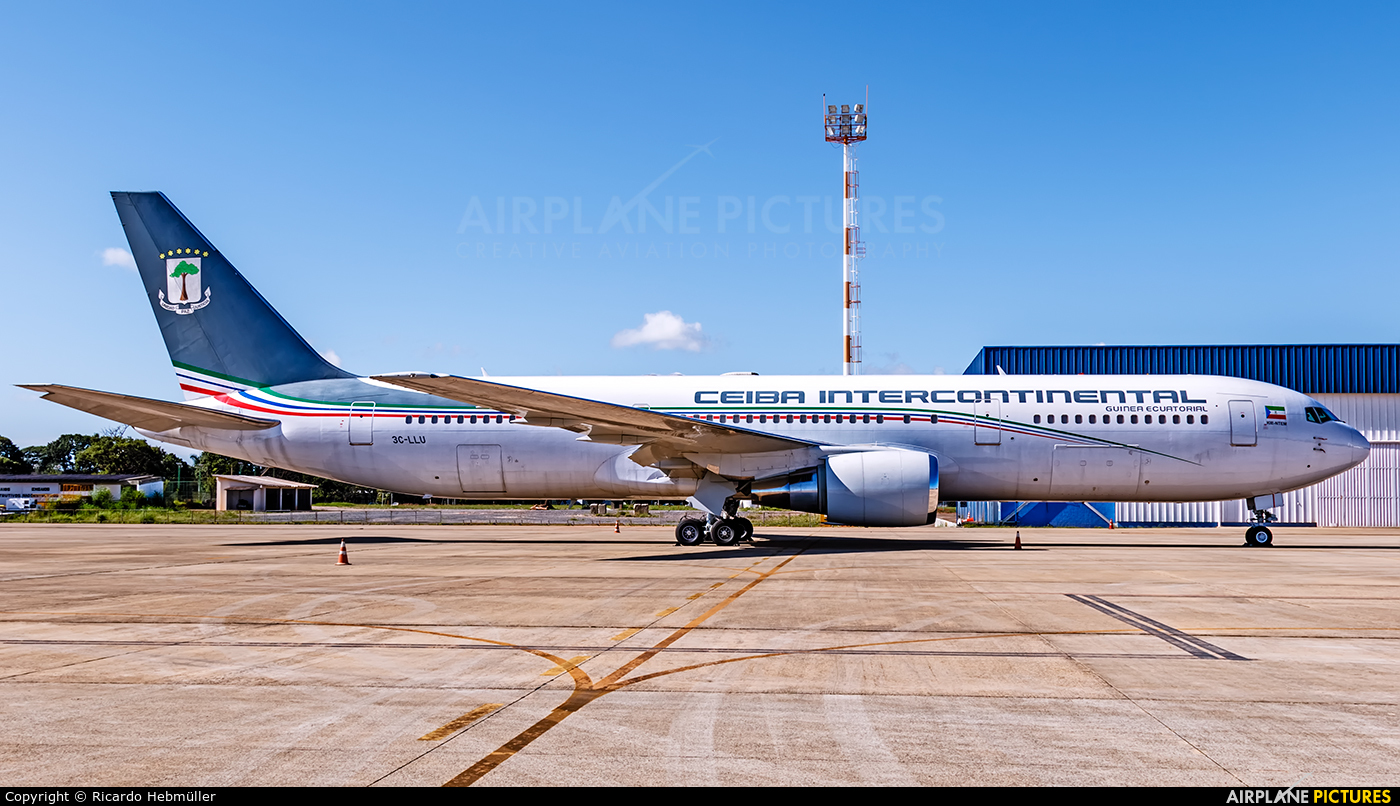 Ceiba Intercontinental 3C-LLU aircraft at Brasília - Presidente Juscelino Kubitschek Intl