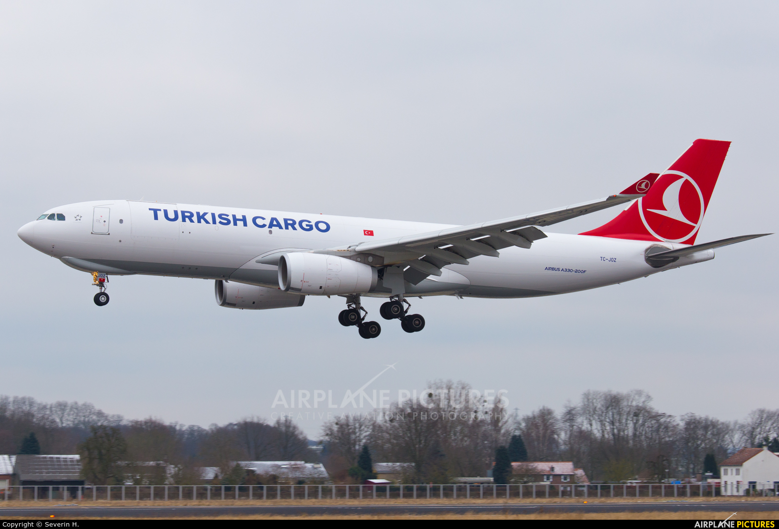 Turkish Cargo TC-JOZ aircraft at Maastricht - Aachen