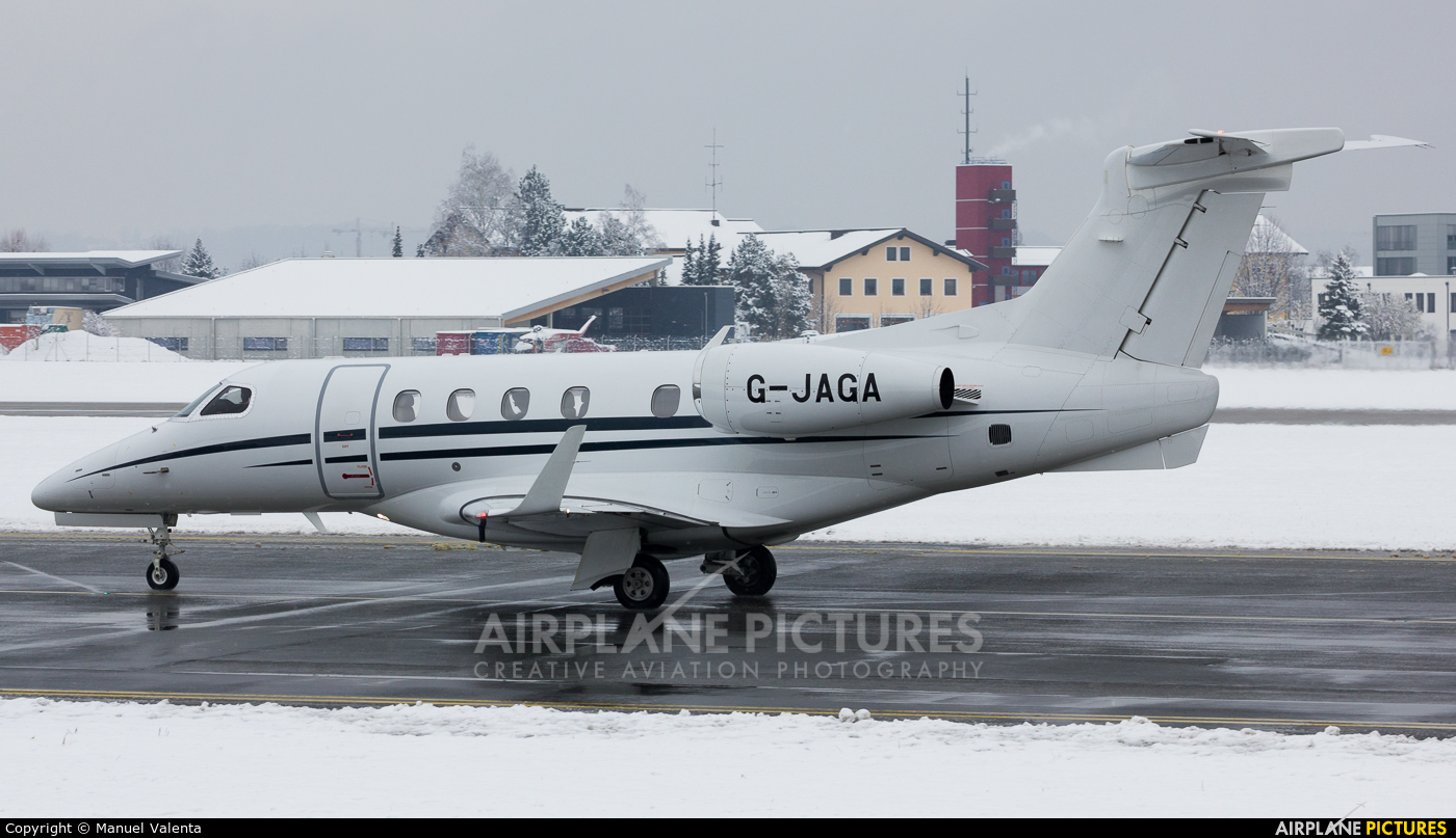 London Executive Aviation G-JAGA aircraft at Salzburg