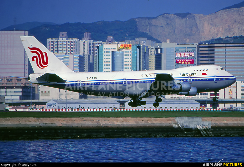 Air China B-2448 aircraft at HKG - Kai Tak Intl CLOSED