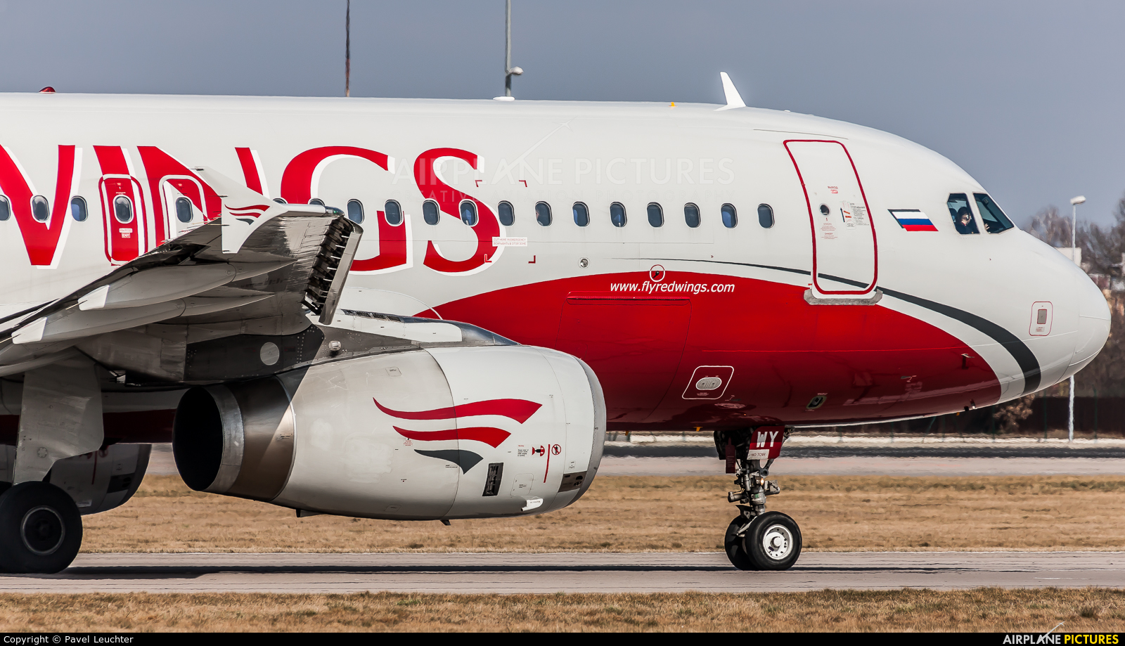 Red Wings VP-BWY aircraft at Pardubice