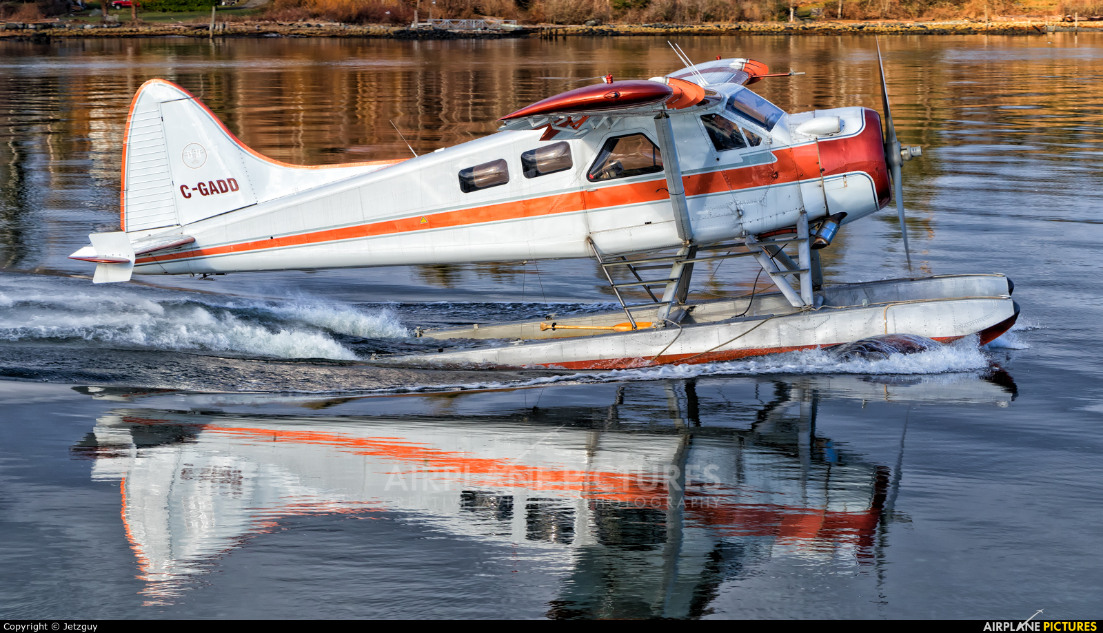 Corilair C-GADD aircraft at Campbell River Seaplane Base