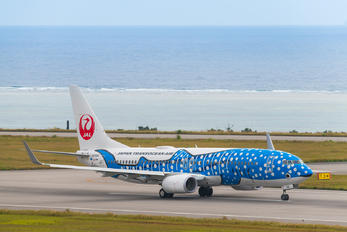 JA05RK - JAL - Japan Transocean Air Boeing 737-800