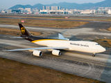 N607UP - UPS - United Parcel Service Boeing 747-8F aircraft