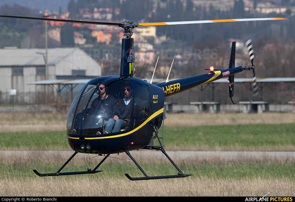 Private I-HEFR aircraft at Verona - Boscomantico