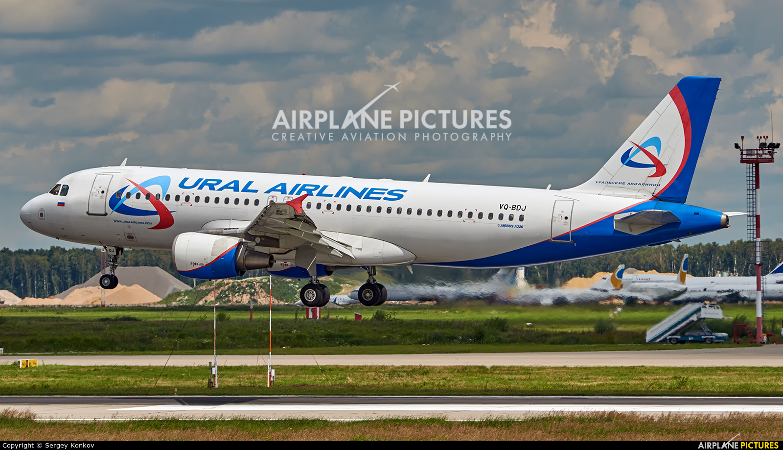 Ural Airlines VQ-BDJ aircraft at Moscow - Domodedovo