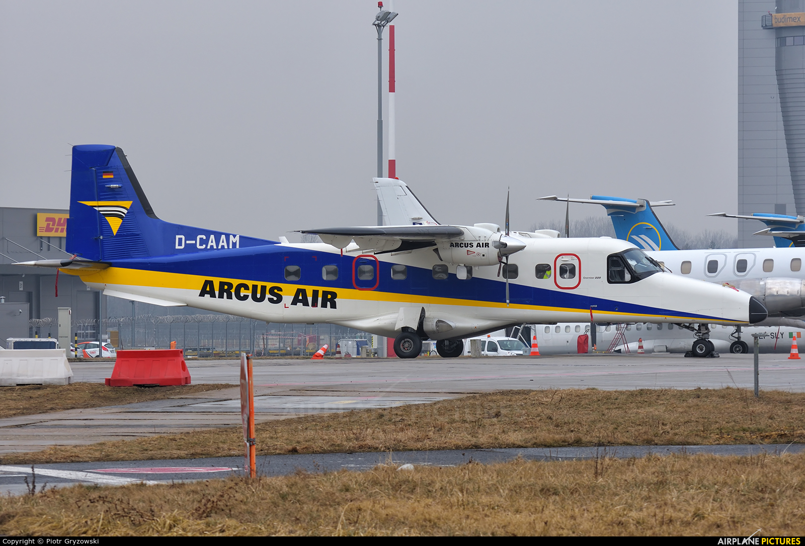 Arcus Air D-CAAM aircraft at Katowice - Pyrzowice