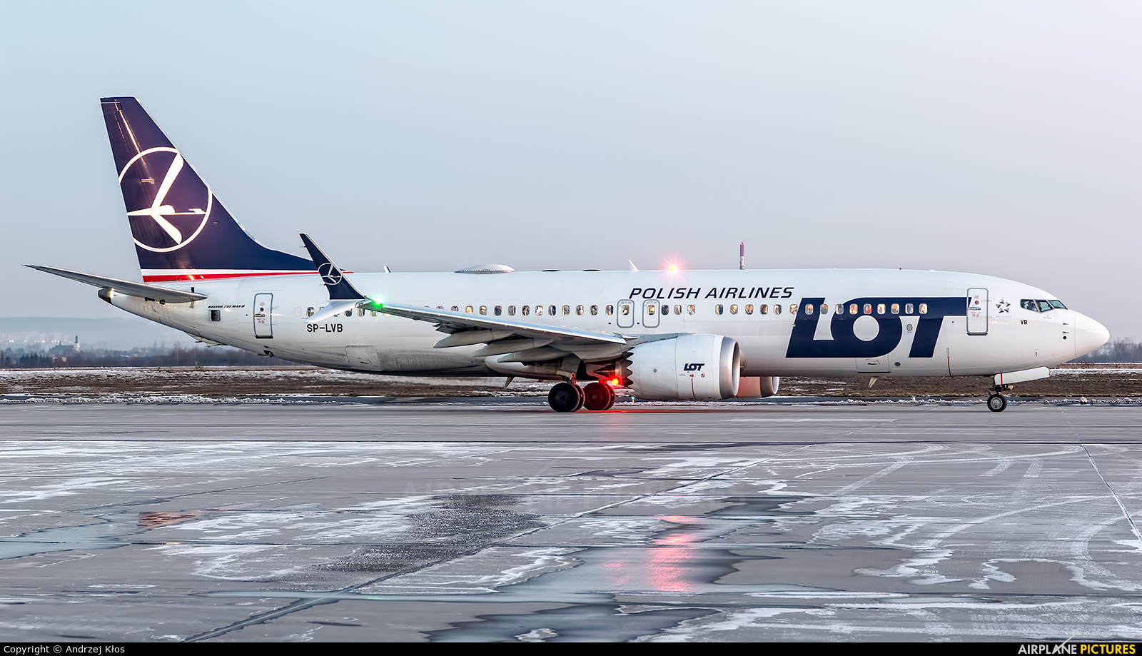 LOT - Polish Airlines SP-LVB aircraft at Rzeszów-Jasionka 