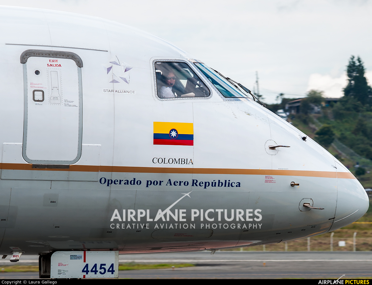 Copa Airlines Colombia HK-4454 aircraft at Medellin - Jose Maria Cordova Intl