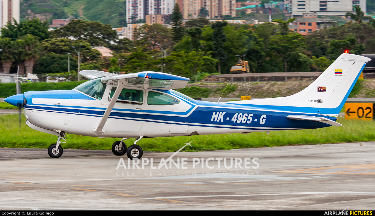 Private HK-4965-G aircraft at Medellin - Olaya Herrera