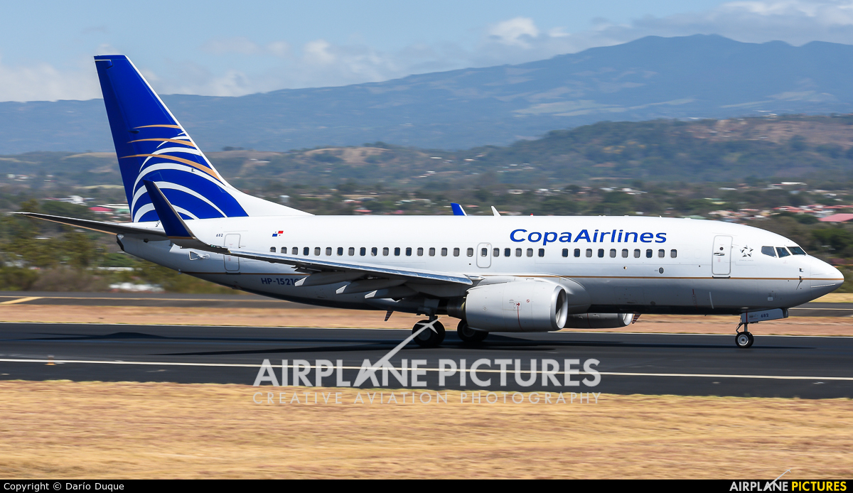 Copa Airlines HP-1521CMP aircraft at San Jose - Juan Santamaría Intl