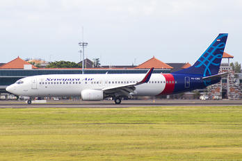 PK-CMU - Sriwajaya Air Boeing 737-800