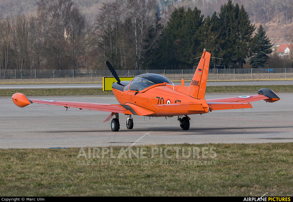 Private D-EMVC aircraft at Augsburg